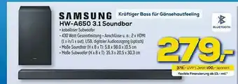 Euronics XXL Samsung Hw-a650 3.1 Soundbar Angebot