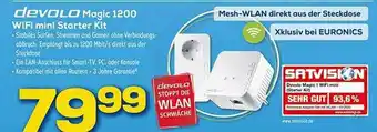 Euronics XXL Devolo Magic 1200 Wifi Mini Starter Kit Angebot