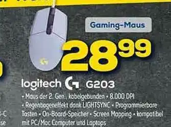 Euronics XXL Logitech G203 Angebot