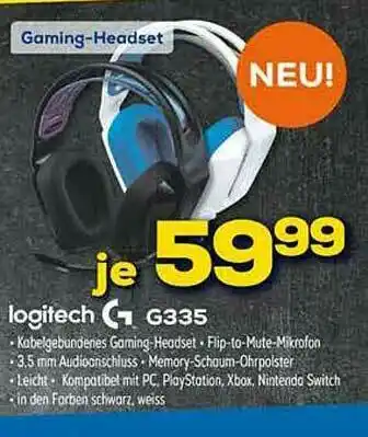 Euronics XXL Logitech G335 Angebot