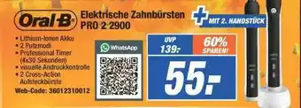 Expert Oral-b Elektrische Zahnbürsten Pro 2 2900 Angebot