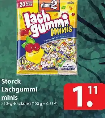 Famila Nord Ost Storck Lachgummi Minis Angebot