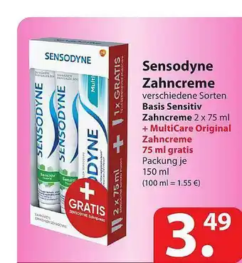 Famila Nord Ost Sensodyne Zahncreme Angebot