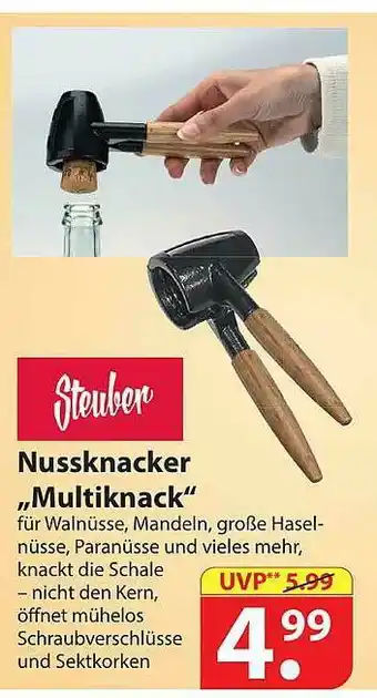 Famila Nord Ost Steuber Nussknacker „multiknack” Angebot