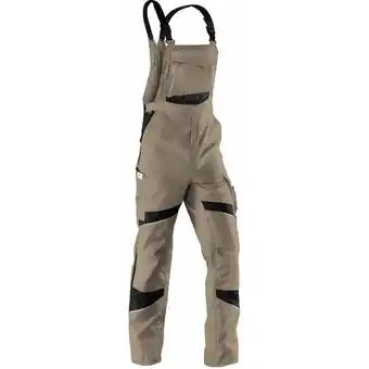 ManoMano Kübler Arbeitshose Latzhose activiq 3250 5365 2599 sandbraun schwarz Gr. 90 Angebot