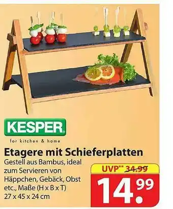 Famila Nord Ost Kesper Etagee Mit Schieferplatten Angebot