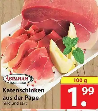 Famila Nord Ost Abraham Katenschinken Aus Der Pape Angebot