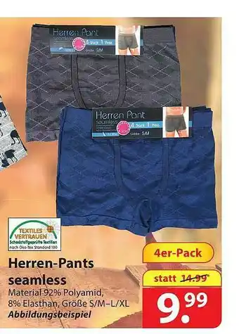 Famila Nord Ost Herren-pants Seamless Angebot