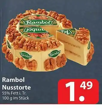 Famila Nord Ost Rambol Nusstorte Angebot