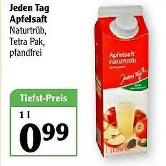 Globus Jeden Tag Apfelsaft Angebot