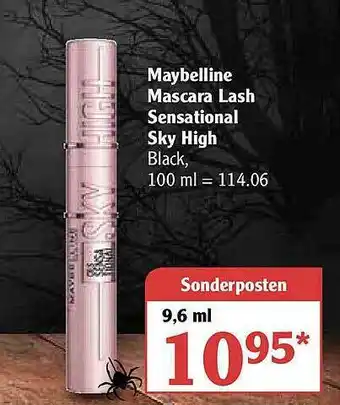 Globus Maybelline Mascara Lash Sensational Sky High Angebot