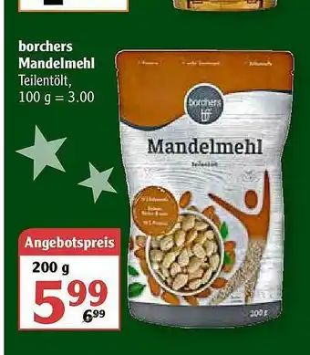 Globus Borchers Mandelmehl Angebot