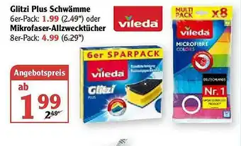 Globus Glitzi Plus Schwämme Oder Mikrofaser-allzwecktücher Angebot