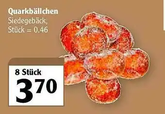 Globus Quarkbällchen Angebot