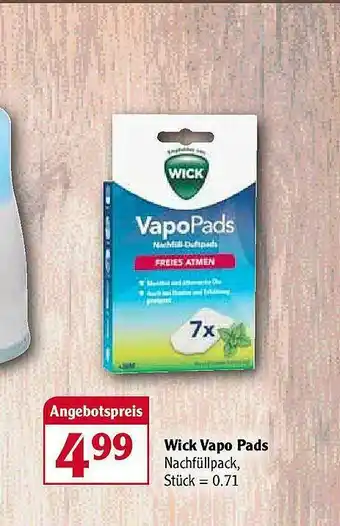 Globus Wick Vapo Pads Angebot