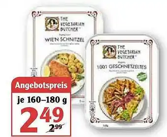 Globus The Vegetarian Butcher Wie'n Schnitzel Oder 1001 Geschnetzeltes Angebot