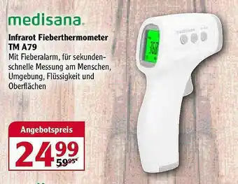 Globus Medisana Infrarot Fieberthermometer Tm A79 Angebot