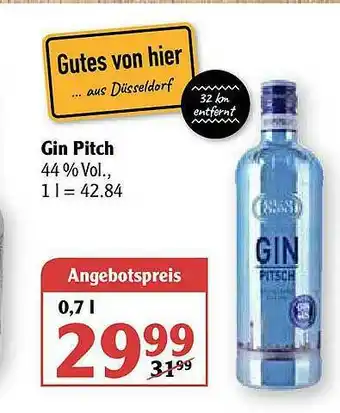 Globus Gin Pitch Angebot