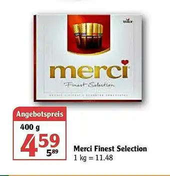 Globus Merci Finest Selection Angebot