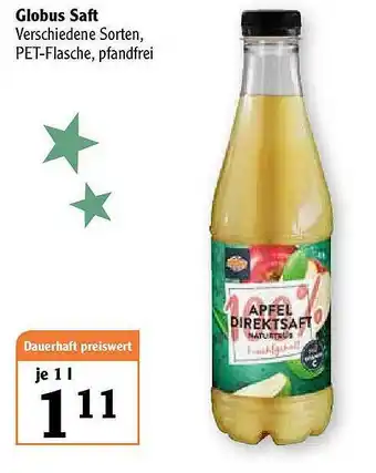 Globus Globus Saft Angebot