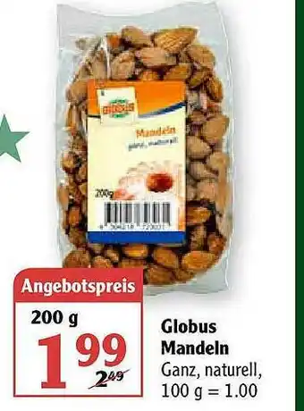 Globus Globus Mandeln Angebot