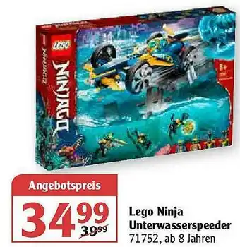 Globus Lego Ninja Unterwasserspeeder Angebot