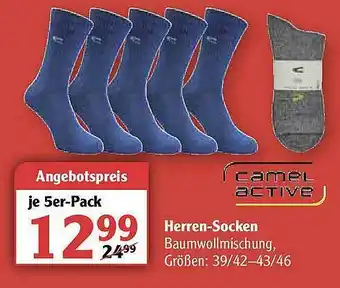 Globus Camel Active Herren-socken Angebot