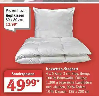 Globus Kassetten-stegbett Angebot