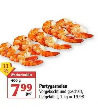 Globus Partygarnelen Angebot