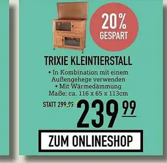 Kölle Zoo Trixie Kleintierstall Angebot