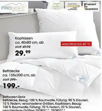 Möbel Martin Pronight Kopfkissen Angebot