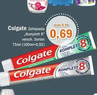 Aktiv Irma Colgate Zahnpasta Angebot