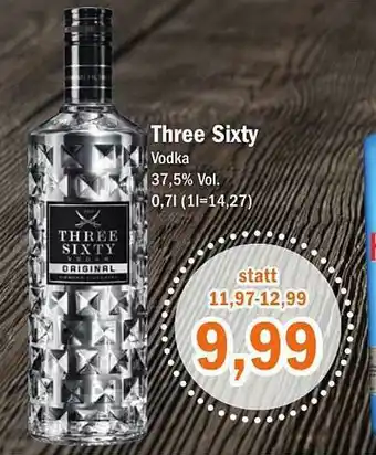 Aktiv Irma Three Sixty Vodka Angebot