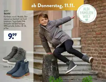 Aldi Süd Alive Stiefel Angebot