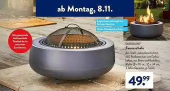 Aldi Süd Gardenline Feuerschale Angebot