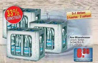 alldrink Azur Mineralwasser Angebot