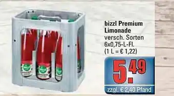 alldrink Bizzl Premium Limonade Angebot