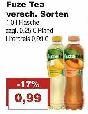 Bilgro Fuze Tea Angebot