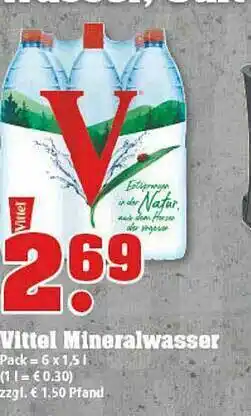 trinkgut Vittel Mineralwasser Angebot