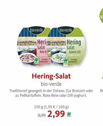 VollCorner Biomarkt Hering-salat Bio-verde Angebot