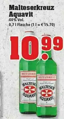 trinkgut Malteserkreuz Aquavit Angebot