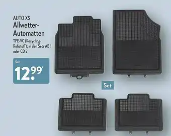 Aldi Nord Auto Xs Allwetter-automatten Angebot