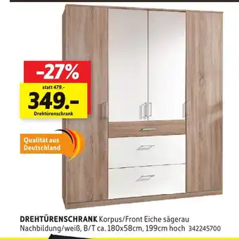 SCONTO DREHTÜRENSCHRANK Angebot