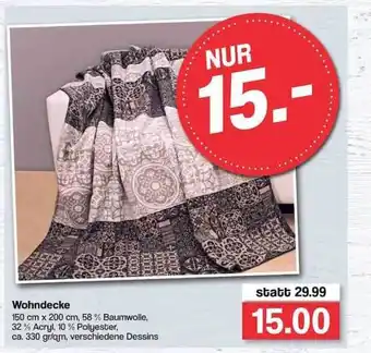 Famila Nord West Wohndecke Angebot