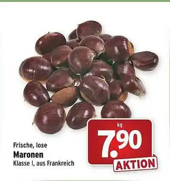 Wasgau Frische, Lose Maronen Angebot