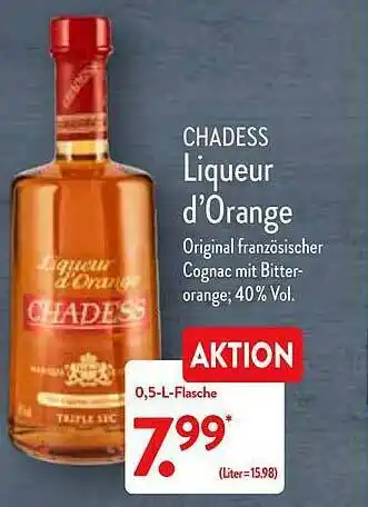 Aldi Nord Liquer D'orange Angebot