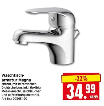Herkules Baumarkt Waschtischarmatur Magna Angebot