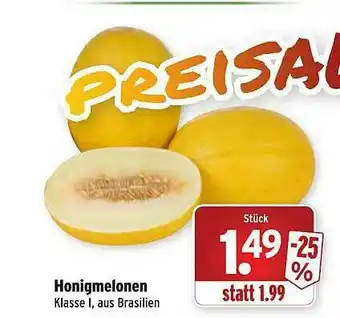 Wasgau Honigmelonen Angebot