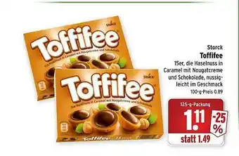 Wasgau Storck Toffifee Angebot