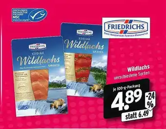 Wasgau Friedrichs Wildlachs Angebot